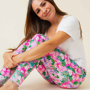 Baby Kids Bamboo Pajamas — Aloha, Beaches Women's Pants — Image 1