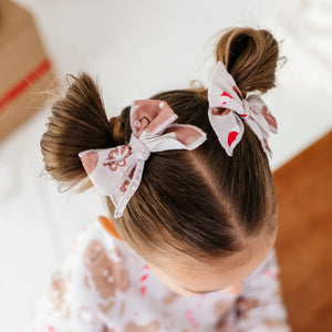 Baby Kids Bamboo Pajamas — Baking Spirits Bright Woven Piggy Clip — Image 1