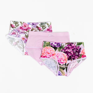 Baby Kids Bamboo Pajamas — Outta Your Rangea Girls Underwear Pack — Image 1