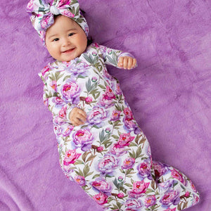 Baby Kids Bamboo Pajamas — Blooming Peotential Sleep Sack — Image 1