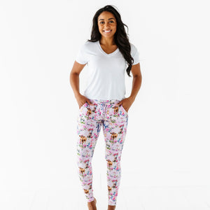 Baby Kids Bamboo Pajamas — Hay Girl, Hay Women's Pants — Image 1