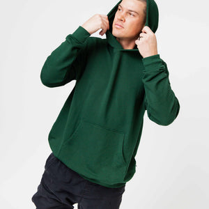 Baby Kids Bamboo Pajamas — Ever So Green Adult Unisex Hoodie — Image 1