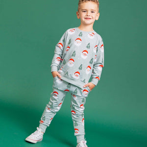 Baby Kids Bamboo Pajamas — Just BeClause Jogger Set — Image 1