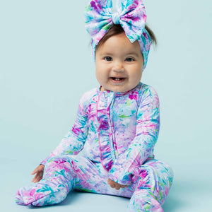 Baby Kids Bamboo Pajamas — Summer Swim Edit Convertible Romper Bundle — Image 4