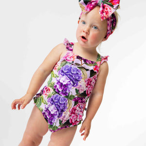 Baby Kids Bamboo Pajamas — Outta Your Rangea Bubble Romper — Image 1