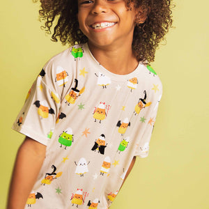 Baby Kids Bamboo Pajamas — Witch Better Have My Candy T-Shirt — Image 1