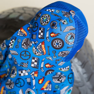 Baby Kids Bamboo Pajamas — Hot Wheels™ Born To Race Hat — Image 3