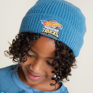 Baby Kids Bamboo Pajamas — Hot Wheels™ Monster Trucks Kid's Beanie — Image 1