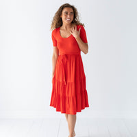 Baby Kids Bamboo Pajamas — Red Mama Dress — Image 1