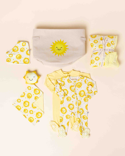 Baby Kids Bamboo Pajamas — Little Sunshine Signature Bundle — Image 1