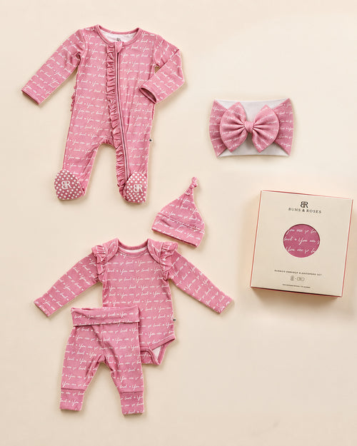Baby Kids Bamboo Pajamas — You Are So Loved Essential Bundle — Image 1