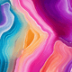 Colorful abstract design with swirls of pink, orange, and purple