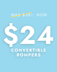 Baby Kids Bamboo Pajamas — $24 Convertible Rompers — Image 1