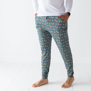 Baby Kids Bamboo Pajamas — Tight End Men's Pants — Image 1