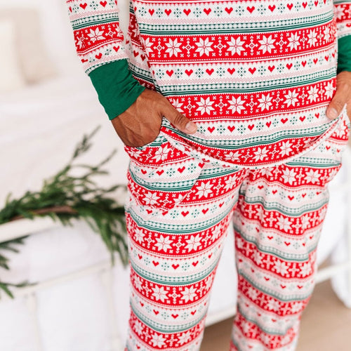 Baby Kids Bamboo Pajamas — Up To Snow Good Men's Pants — Image 18