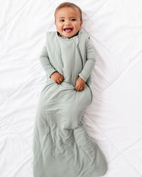 Baby Kids Bamboo Pajamas — Eucalyptus Sleep Sack — Image 1