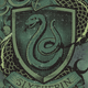 Slytherin house crest featuring a serpent