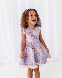 Baby Kids Bamboo Pajamas — A Knight to Remember Party Dress & Shorts Set — Image 1
