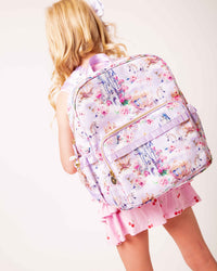 Baby Kids Bamboo Pajamas — A Knight To Remember Kid's Backpack — Image 1