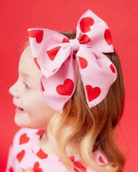 Baby Kids Bamboo Pajamas — All Heart Eyes Woven Alligator Clip — Image 1