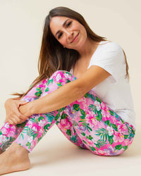 Baby Kids Bamboo Pajamas — Aloha, Beaches Women's Pants — Image 1