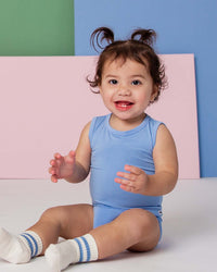 Baby Kids Bamboo Pajamas — Racerback Top Bundle — Image 3