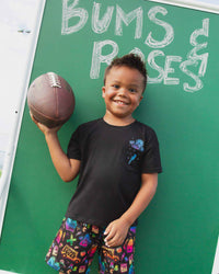 Baby Kids Bamboo Pajamas — A+ Attitude Pocket T-Shirt — Image 1