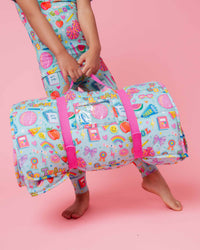 Baby Kids Bamboo Pajamas — Cheer We Go Sleeping Bag — Image 1