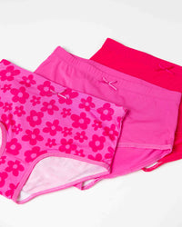 Baby Kids Bamboo Pajamas — Daisy Bell Girl's Underwear Pack — Image 1