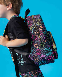 Baby Kids Bamboo Pajamas — Highlight of My Day Kid's Backpack — Image 1