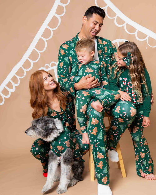 Baby Kids Bamboo Pajamas — Bake it Happen Dog Sweater — Image 3