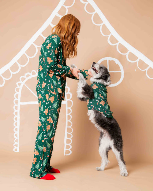 Baby Kids Bamboo Pajamas — Bake it Happen Dog Sweater — Image 6