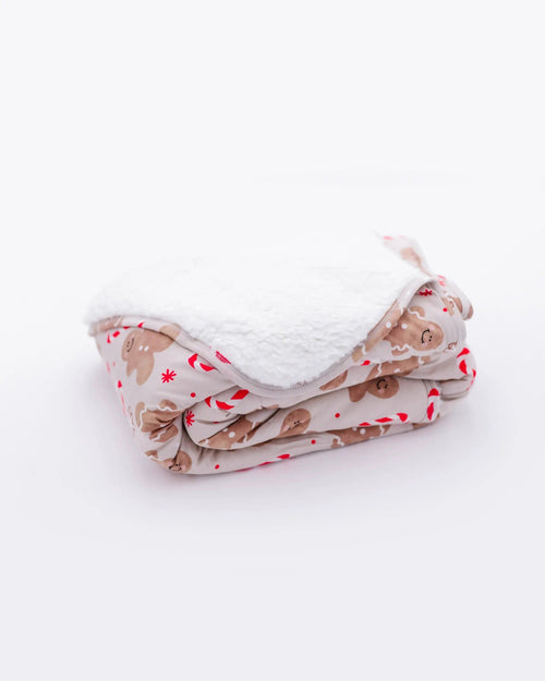 Baby Kids Bamboo Pajamas — Baking Spirits Bright Bum Bum Blanket - Plush — Image 6