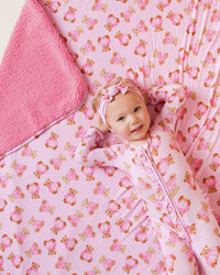 Baby Kids Bamboo Pajamas — Beary Special Bum Bum Blanket - Plush — Image 1