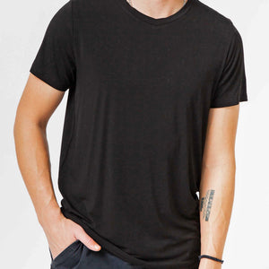 Black Men's Short Sleeve T-Shirt