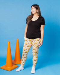 Baby Kids Bamboo Pajamas — Blippi™ Excavator Women's Pants — Image 1