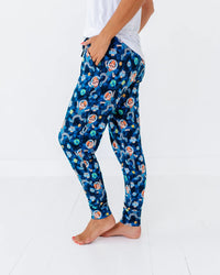Baby Kids Bamboo Pajamas — Blippi™ in Space Women's Pants — Image 1