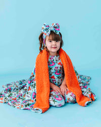 Baby Kids Bamboo Pajamas — Bone Chillin Bum Bum Blanket - Plush — Image 1