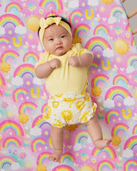 Baby Kids Bamboo Pajamas — Butter Than Ever Ribbed Bodysuit — Image 1