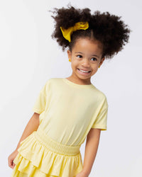 Baby Kids Bamboo Pajamas — Butter Than Ever T-Shirt — Image 1