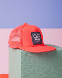 Baby Kids Bamboo Pajamas — Sweet Tangerine Hat — Image 1
