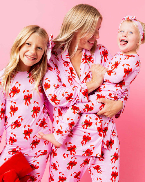 Baby Kids Bamboo Pajamas — Cane You Believe It Convertible Ruffle Romper — Image 4