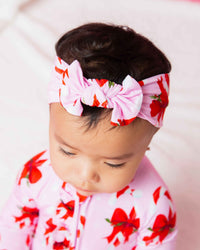 Baby Kids Bamboo Pajamas — Cane You Believe It Headwrap — Image 1