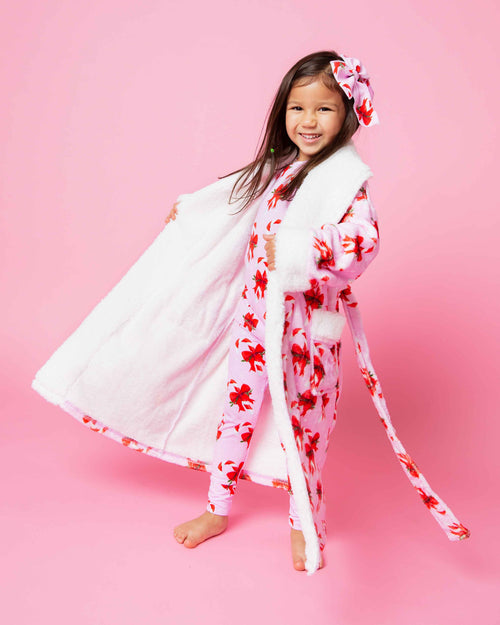 Baby Kids Bamboo Pajamas — Cane You Believe It Woven Alligator Clip — Image 6