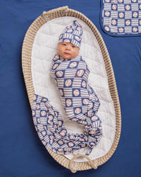Baby Kids Bamboo Pajamas — Pitch Perfect Swaddle & Beanie Set — Image 1