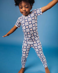 Baby Kids Bamboo Pajamas — Pitch Perfect Short Sleeve Pajama Set — Image 1