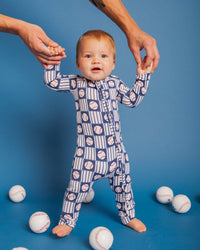 Baby Kids Bamboo Pajamas — Pitch Perfect Convertible Romper — Image 1