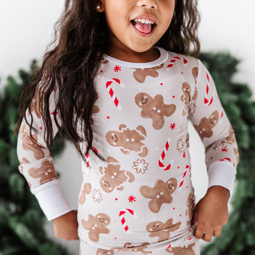 Bums & Roses - Baby & Kids Bamboo Pajamas - Baking Spirits Bright Two-Piece Pajama Set - Image 29