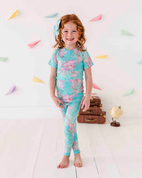 Baby Kids Bamboo Pajamas — For What It's Earth Two-Piece Pajama Set — Image 1