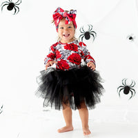 Baby Kids Bamboo Pajamas — Scarlet's Web Tulle Tutu Dress — Image 1